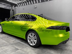 Gloss Metallic Lime Green Candy Decal Car Vinyl Wrap Film Sticker Sheet Sparkle