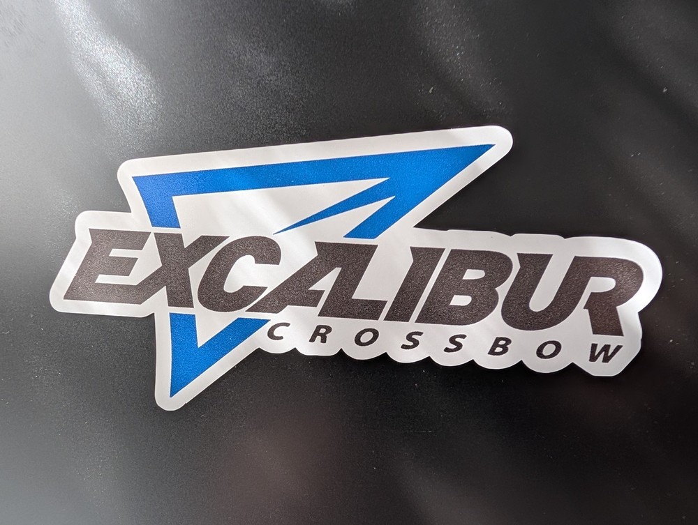 EXCALIBUR CROSSBOWS LOGO Sticker Multi Pack For Car Window Bumper Laptop Decals