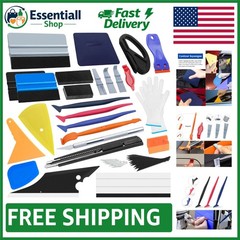 Professional 27-Piece Vehicle Wrap Tool Kit – Durable Vinyl Squeegees Included