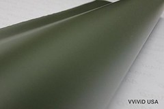 Matte Military Green Vinyl Wrap Roll 6ft x 5ft – Air Release & Durable Finish