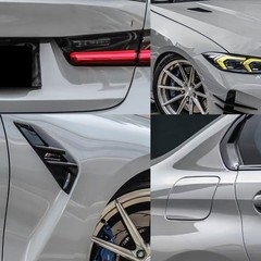 5FTx50FT PET Crystal Nardo Grey Vinyl Wrap Self-Adhesive Air Release US Stock