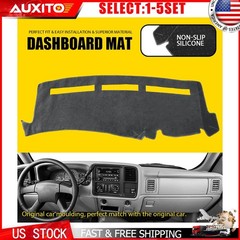 for GMC Sierra 1500 2500 1999-06 Gray Anti-slip Dash Board Cover Mat Pad 1-5X