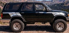 For: 1990-1995 Toyota SR5 4Runner Truck Graphic Decal Stripes Kit