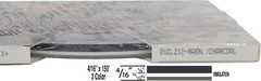 Universal 4/16″ 2-Color Pinstripe(Duo-Tone)02045212- Magnesium/Charcoal Metallic