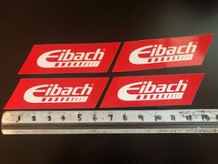 Eibach Springs Racing 4PC SET Stickers* 6 X 2