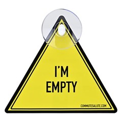 Anti Break-In Car Placard/ Sign – The Stop Seal NEW RED or YELLOW