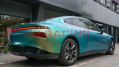 Galaxy Dust Matte Spring Green Metallic Sticker Decal Vinyl Wrap Sheet Film DIY