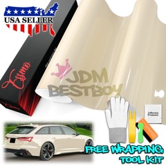 ESSMO PET Super Gloss Pepper White Vehicle Vinyl Wrap Decal Sheet Like Paint
