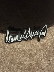 President Donald J. Trump Signature Vinyl Decal Sticker Autograph 4” USA