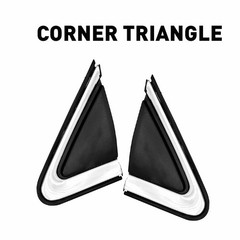 1/2Set Front Left & Right Fender Trim /Mirror Finisher Fit For 2013-2019 Nissan