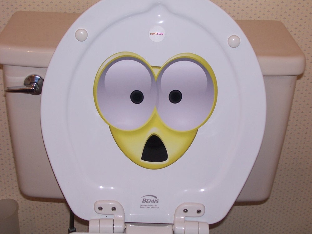Shocked wow Smile Face Decal Sticker Fit Car Truck Window SUV Decals Stickers