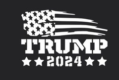 Die Cut Vinyl Decal – President Donald Trump – 2024 Maga Make America Great