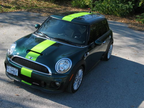 10″ Plain racing rally stripe stripes decals decal fit Mini Cooper Countryman S