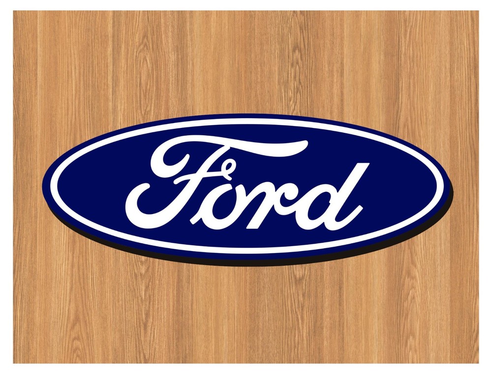 Ford Logo All Weather Vinyl Sticker/Decal Automotive Racing