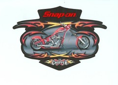 “NEW” Vintage Snap-on Tools Tool Box Sticker Decal Man Cave Garage Chopper #16