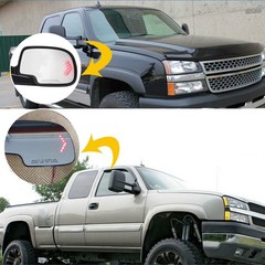 1/2Set Right Passenger Mirror w/ Heated Glass Turn Signal Side for Chevy GMC Cad