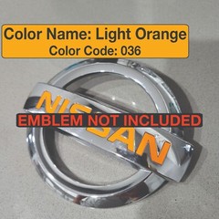 Rear Emblem Vinyl inlays FOR 2008-2013, Altima *COUPE*. Emblem NOT included.