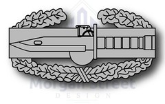 Combat Action Badge Decal Car Truck Yeti Various Sizes