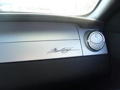 2011 Ford Mustang Interior Sticker Logo Decal Script S – dash graphic set gt