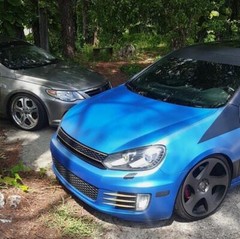 VVivid 2020 VVivid+ Matte Metallic Blue (Ghost) Vinyl Car Wrap Film | V203