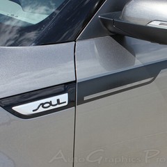 Ensoul Graphics Stripes Decals Kit Fits 2014 2019 Kia Soul Assorted 3M Colors
