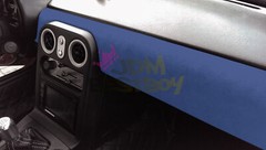 Velvet Stretchable Royal Blue Suede Textured Car Vinyl Wrap Sticker Decal Sheet