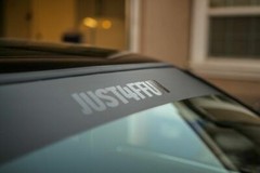 Sun Visor Strip Windshield Banner Vinyl Long Lasting Premium Blank Decal