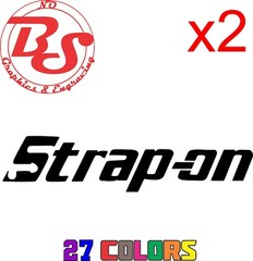Strap on Funny Toolbox Mechanic Vinyl Decal Adult Joke JDM Turbo Tool Box noBS