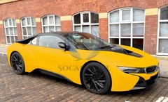Premium Matte Flat Yellow Vinyl Car Wrap Sticker Decal Sheet Film Bubble Free