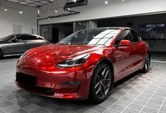 Premium Super Gloss Metallic Soul Red Car Vinyl Wrap Sticker Decal Sheet Film