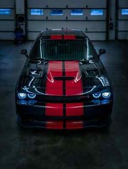 FOR 15-24 DODGE CHALLENGER 10″ Racing Stripes Graphic Decal 36 FEET & Pinstripe