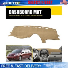 Fit Toyota Sienna 04-10 Dashboard Cover beige Mat Dash Pad Non-Slip Surface 1-5X