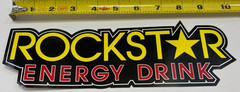 Authentic Rockstar Energy Drink Die Cut Sticker Decal 3″x10″ Logo BMX Motocross