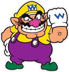 Super Mario Brothers Wario Vinyl Bumper Sticker Window Decal Multiple Sizes