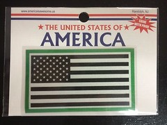 2″x4″ Reflective American Flag Decals Car Bumper Stickers Vinyl USA 3M