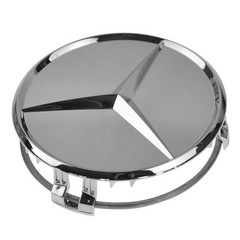 NEW OEM Wheel Center Cap & Raised Star Chrome LH RH Front Rear for Mercedes Benz