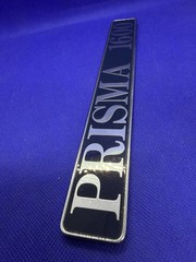 Logo Badge Emblem Monogram Lancia PRISMA 1600 Original New Metal Authentic