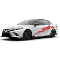 Smudged graphics stickers decal compatible with Toyota Camry