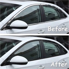 High Gloss 2in x 30ft Vinyl Wrap for Vehicle Chrome Delete & Protection
