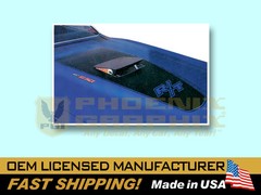 1971 Dodge Charger R/T RT Hood Blackout Decals (With “R/T” Cutout)