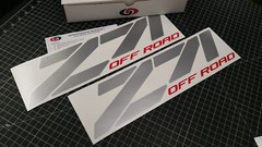 Z71 OFF ROAD Decals (2pk) Fender 15″ Bedside 4×4 Stickers Fits Chevy Silverado