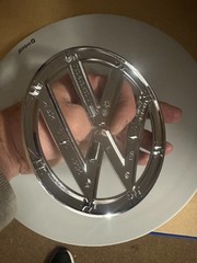 VW T6 caddy van caravelle emblem logo rear tailgate 7E0853630D