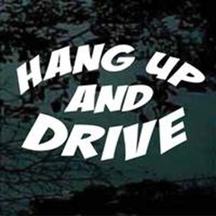 Decal Junky Auto Quotes Car Decals & Stickers |HANG UP AND DRIVE