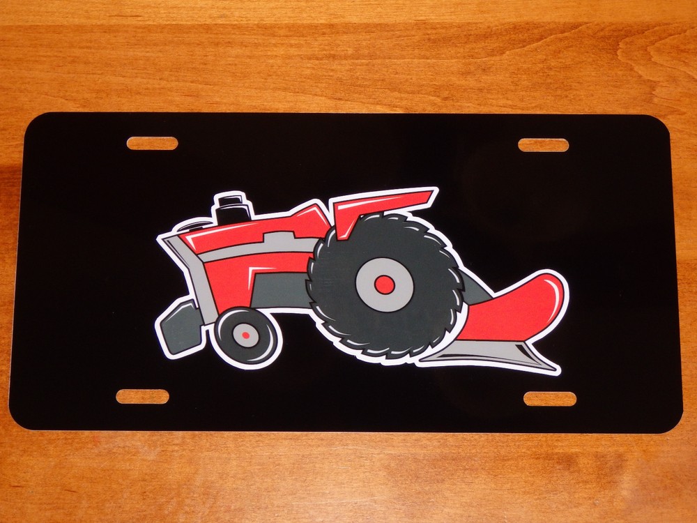 MASSEY FERGUSON MF1155 Tractor LICENSE PLATE on BLACK or WHITE Aluminum Plate