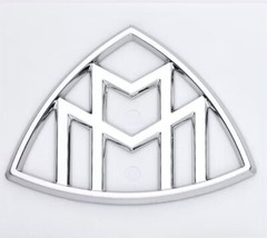 4pcs Silver Maybach set Fender Side Rear Trunk Emblems Badge For S-Class W222