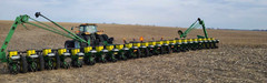 Planter Box Decals 1-24 Fits John Deere, Kenzie Tractor Boxes Meters Decal Label
