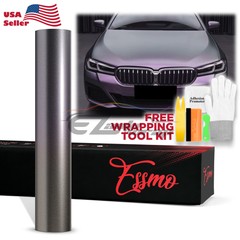 ESSMO PET Pearl Metallic Carpi Gray Purple Vehicle Vinyl Wrap Decal Sticker