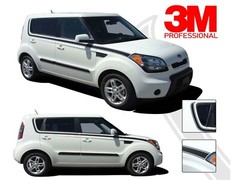 Stripe Decal Fits 2010 – 2013 KIA SOUL MATE 3M Graphics Stripes 3M Vinyl Sticker