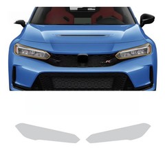 TPU Transparent Headlight Protection Film Wrap for 2023-2025 Honda Civic Type R