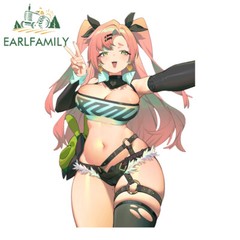 EARLFAMILY 5.1″ Nicole PVC Anime Car Decals Hentai Cool Creative Vinyl Stickers